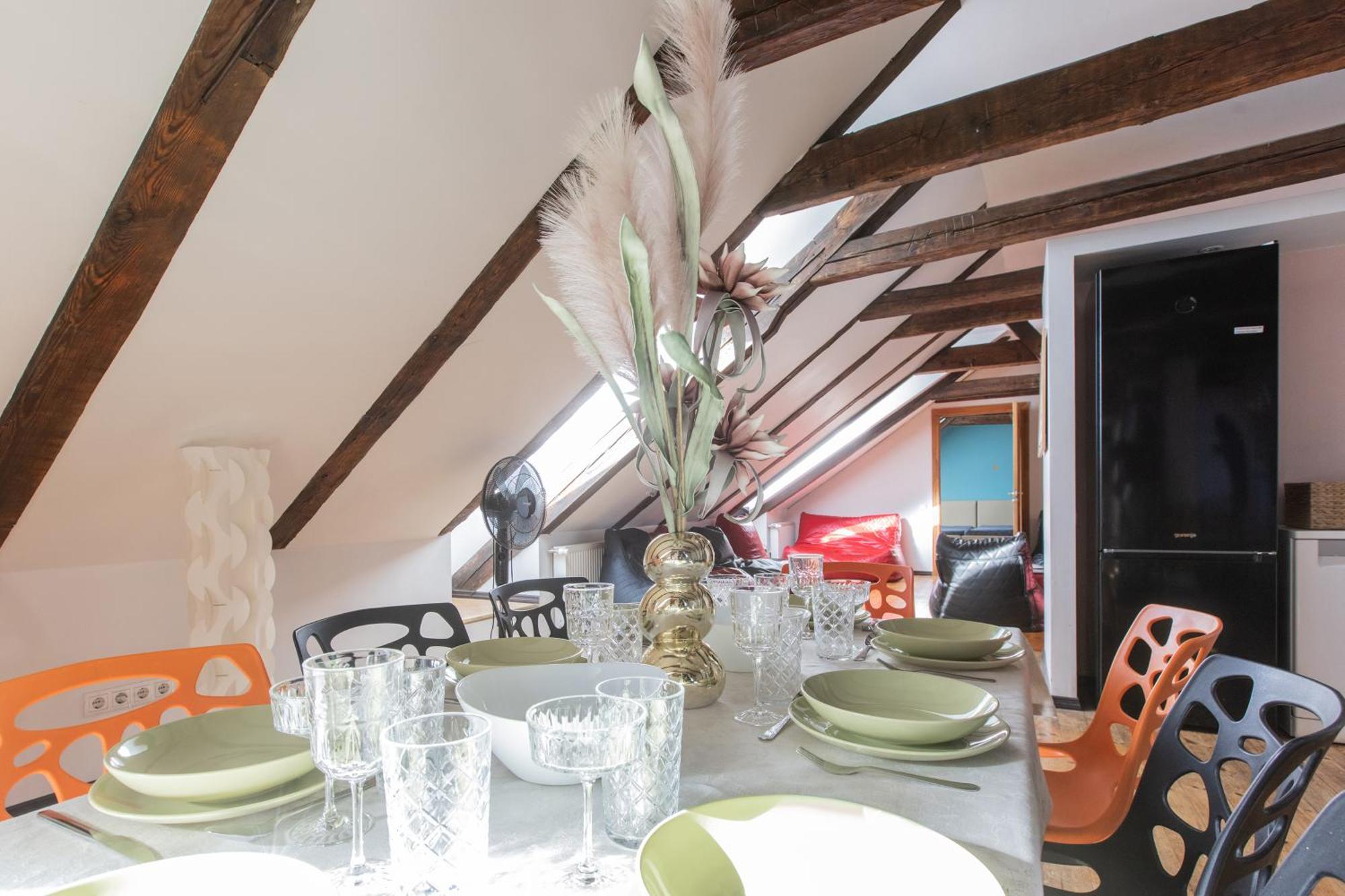 Apartamento Mansard In Old Town Riga Exterior foto