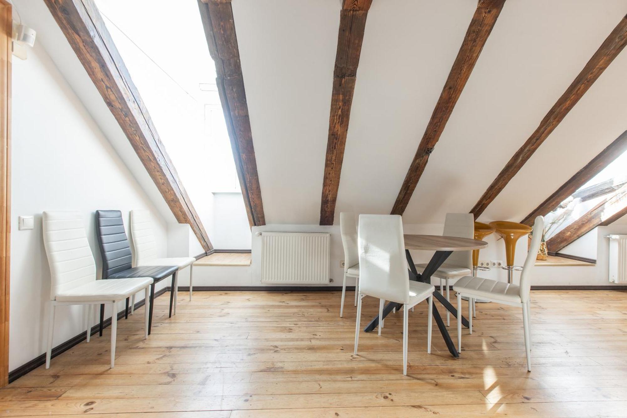 Apartamento Mansard In Old Town Riga Exterior foto