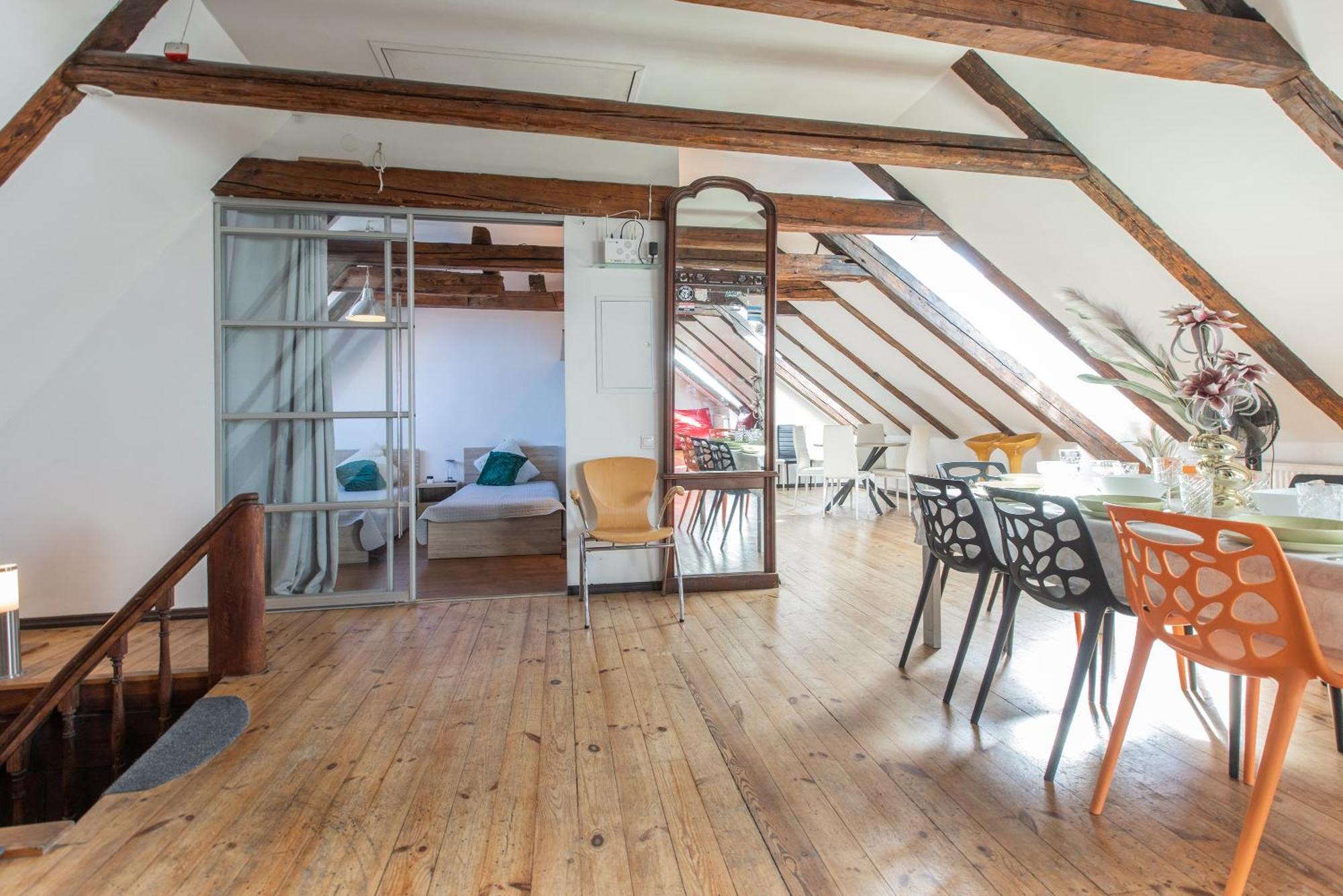 Apartamento Mansard In Old Town Riga Exterior foto
